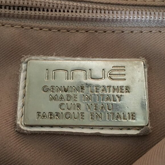 Innue Two Tone Italian Leather and Suede Bag - Picture 13 of 16